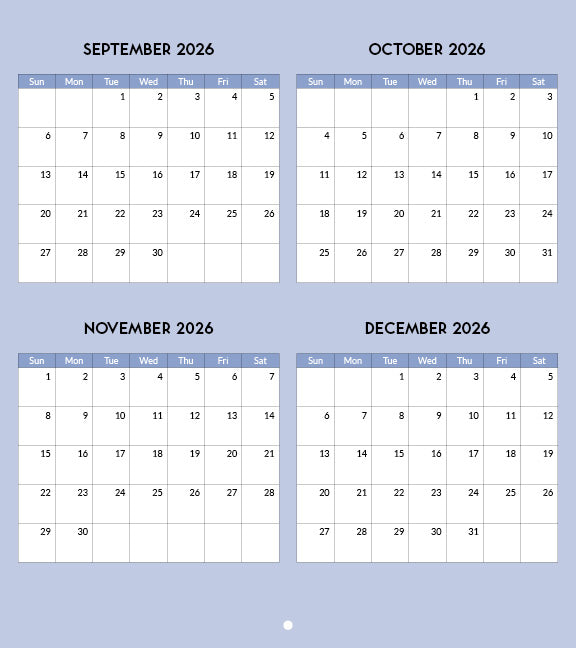 2027 Toronto Landmarks Calendar