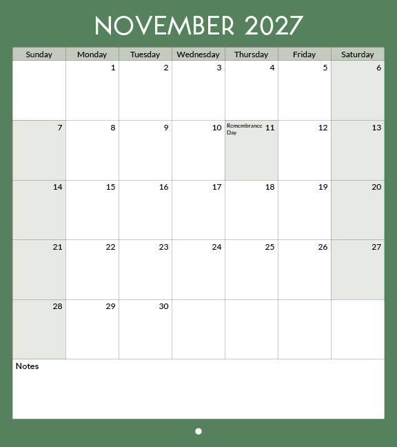 2027 Toronto Streetcar Calendar