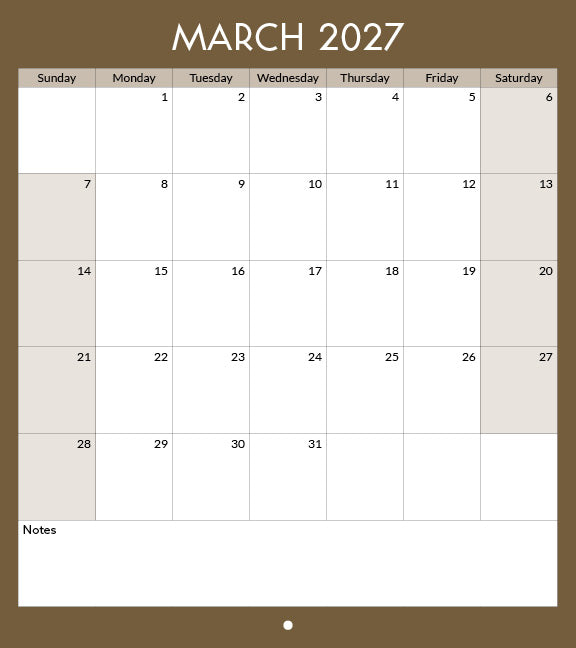 2027 Toronto Streetcar Calendar