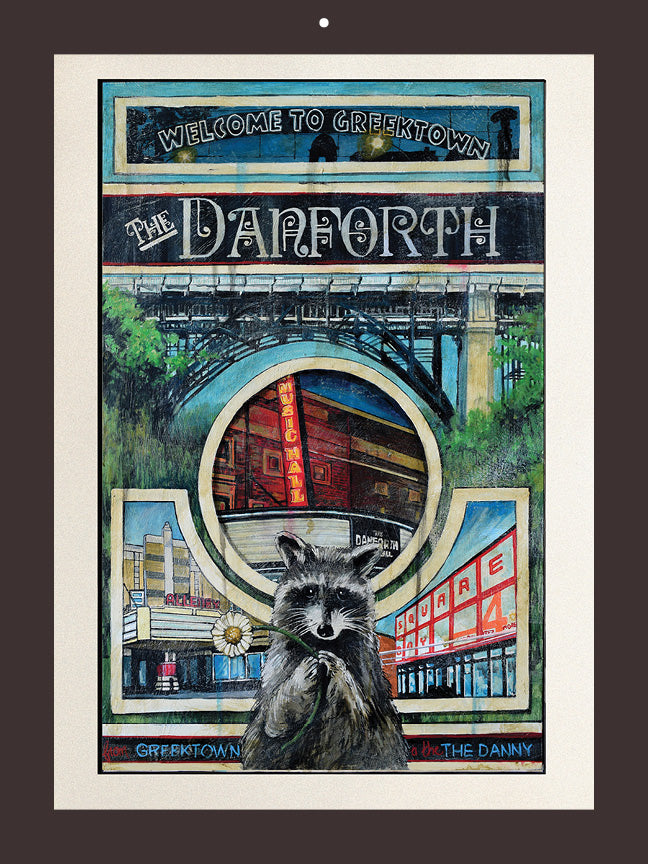 2027 Toronto Streetcars & Raccoons Wall Calendar