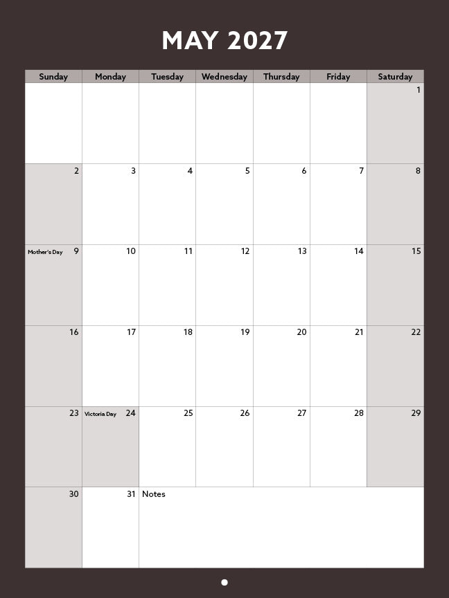 2027 Toronto Streetcars & Raccoons Wall Calendar