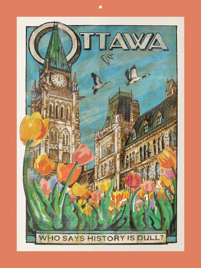 2027 Toronto Streetcars & Raccoons Wall Calendar