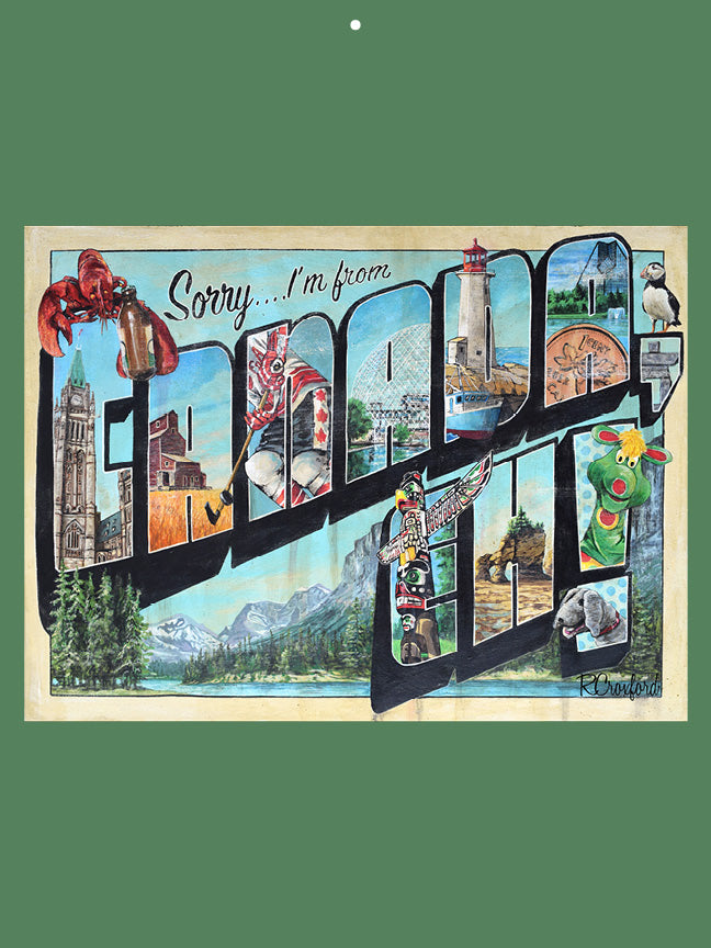 2027 Toronto Streetcars & Raccoons Wall Calendar