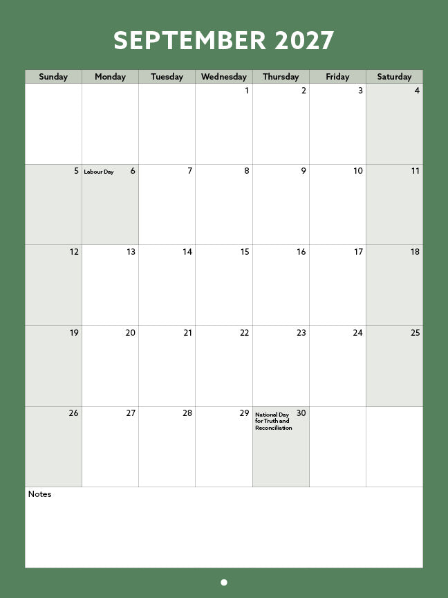 2027 Toronto Streetcars & Raccoons Wall Calendar