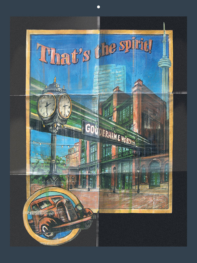 2027 Toronto Streetcars & Raccoons Wall Calendar