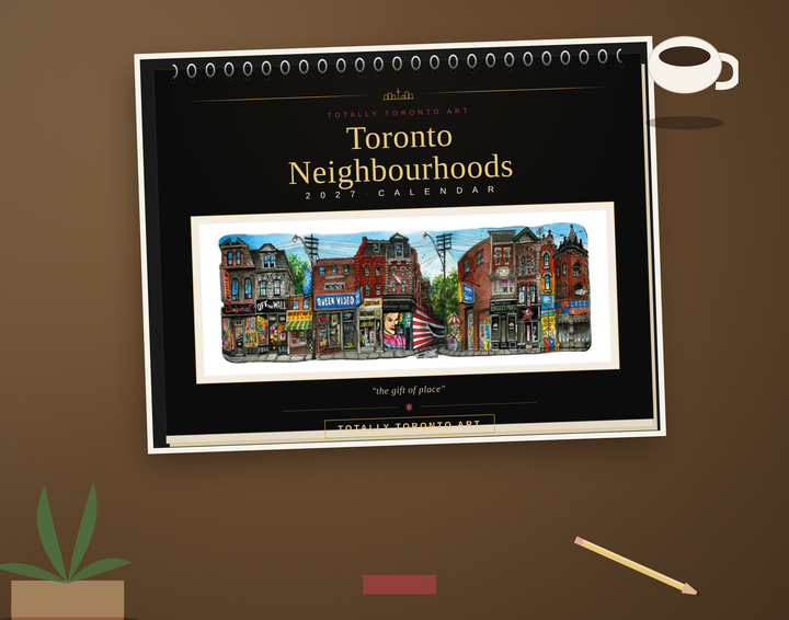 2027 Toronto Neighbourhood Calendar