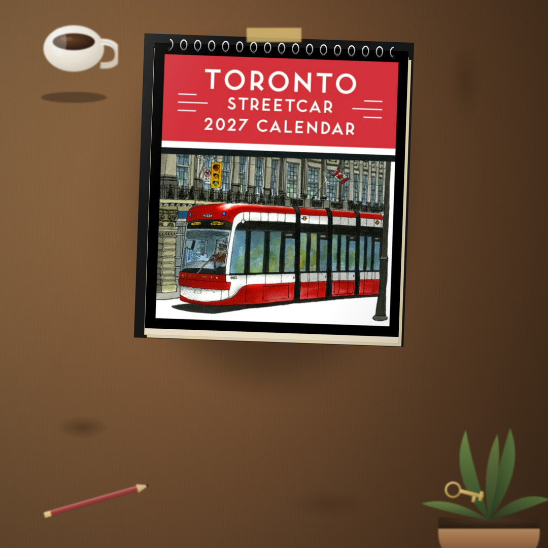 2027 Toronto Streetcar Calendar
