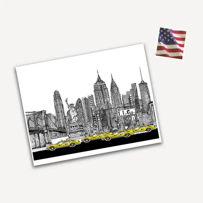Brooklyn USA Post Card | Totally Toronto Art Inc. 