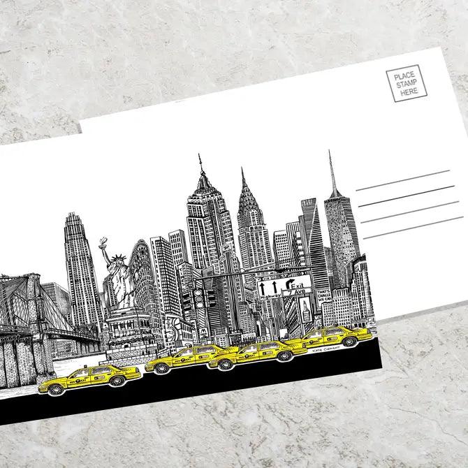 Brooklyn USA Post Card | Totally Toronto Art Inc. 