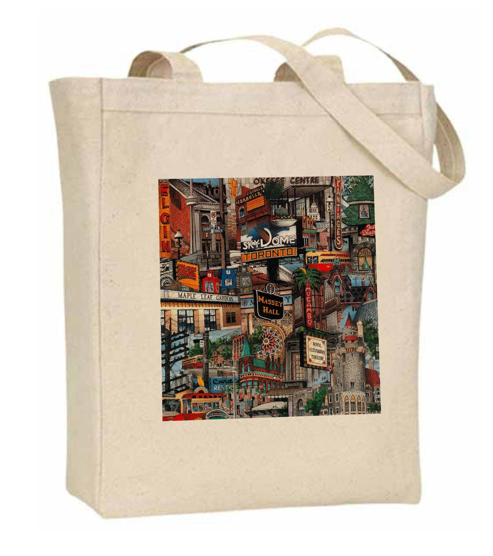 My Toronto Tote Bag | Econo My Toronto Tote Bag | Totally Toronto Art Inc. 