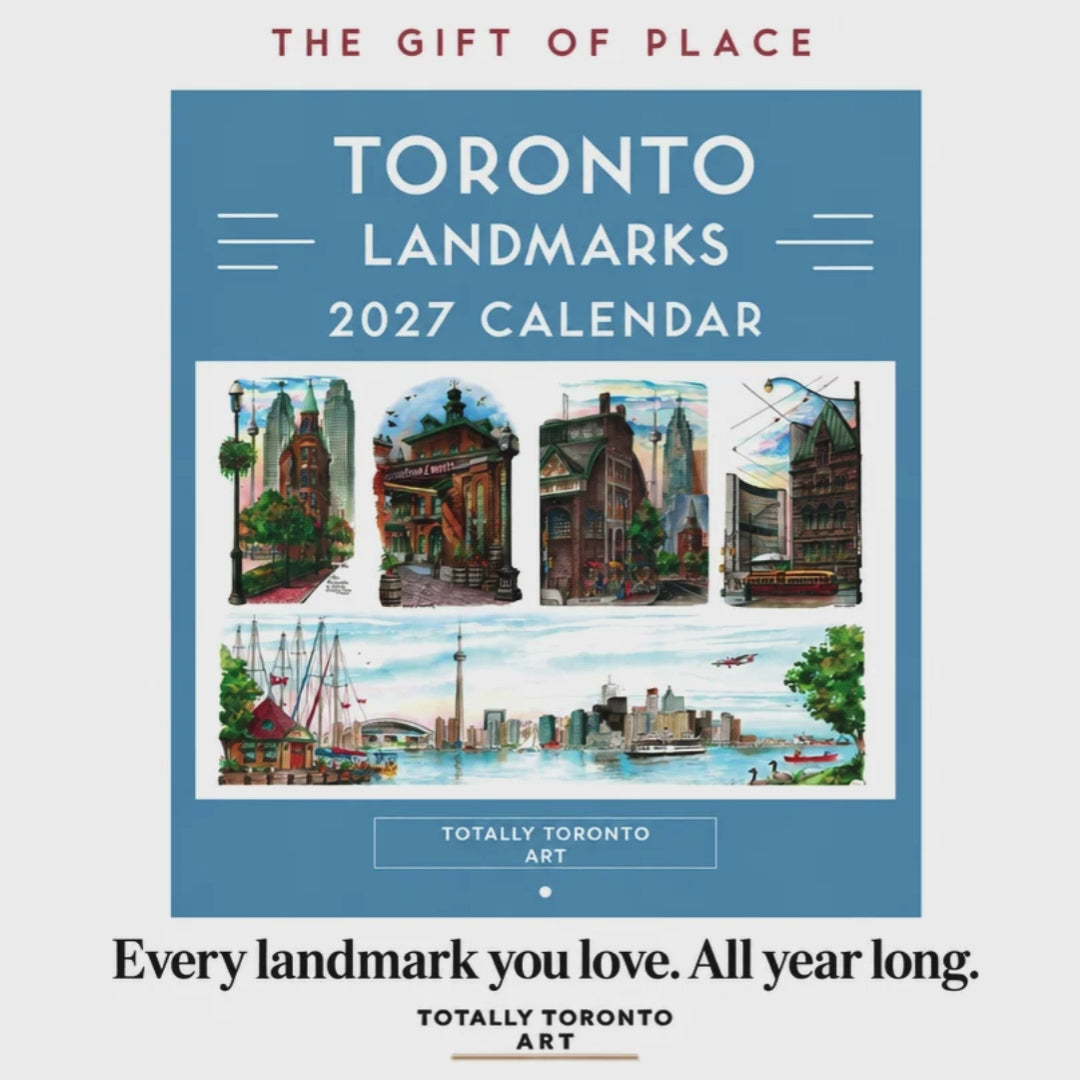 2027 Toronto Landmarks Calendar