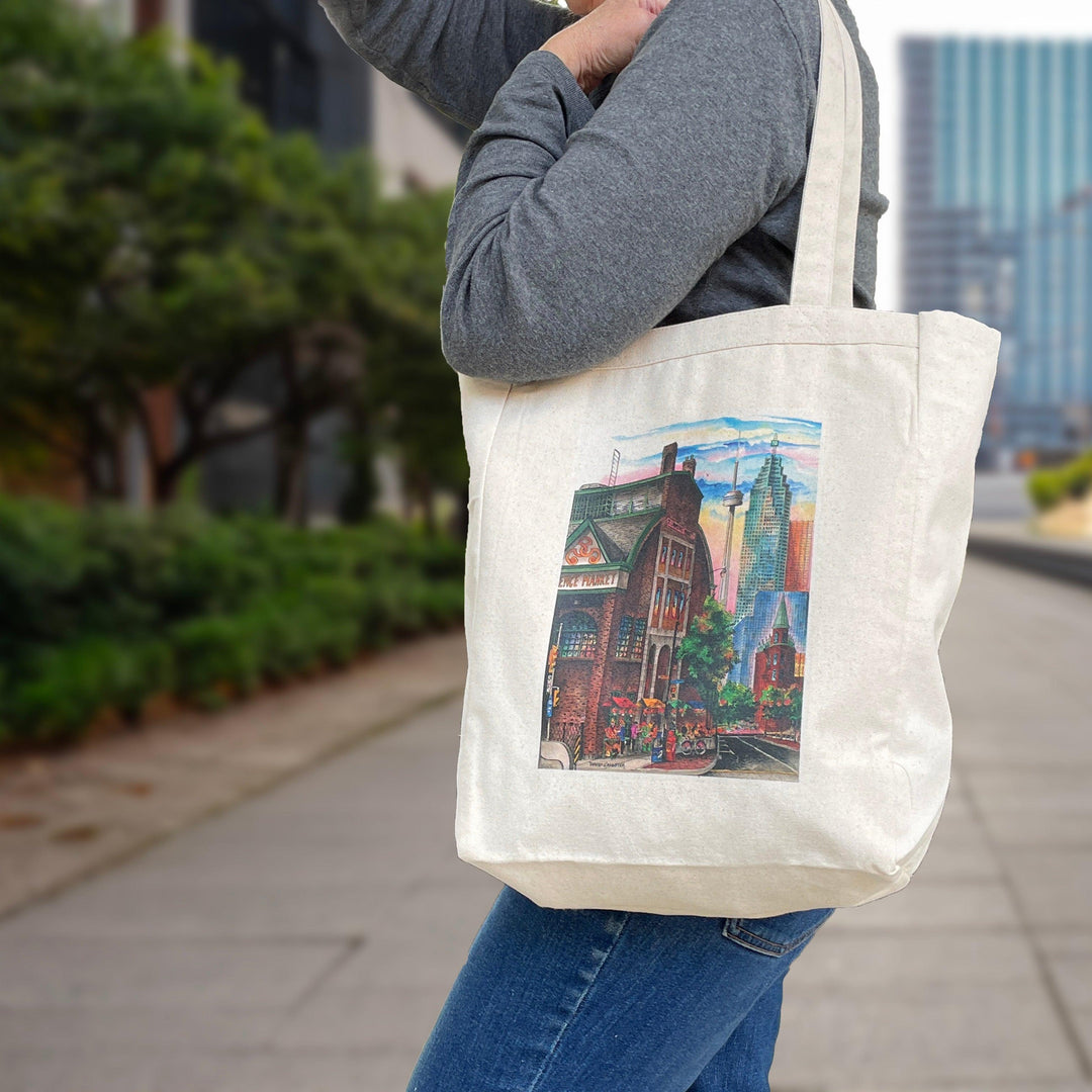 St. Lawrence Market Tote Bag - TorontoTote Bags | Totally Toronto Art Inc. 