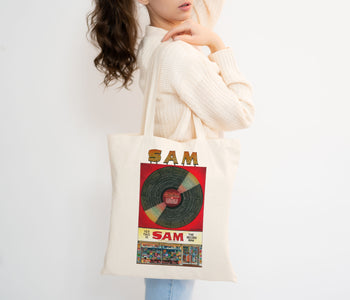 Sam The Record Man Canvas Bag | Toronto Canvas Totes