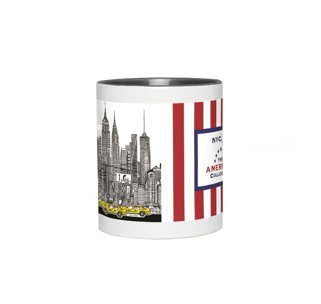 American Collection Coffee Mug | Brooklyn Bridge Art Mug