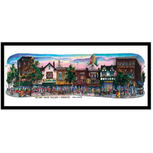 Bloor West Village #1, Toronto Wall Art | Totally Toronto Art Inc. 