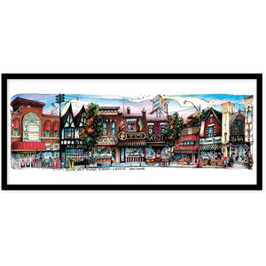 Bloor West Village #2 Toronto Wall Art | Totally Toronto Art Inc.
