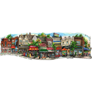 Bloor West Village #5 Toronto Art Print | Totally Toronto Art Inc. 