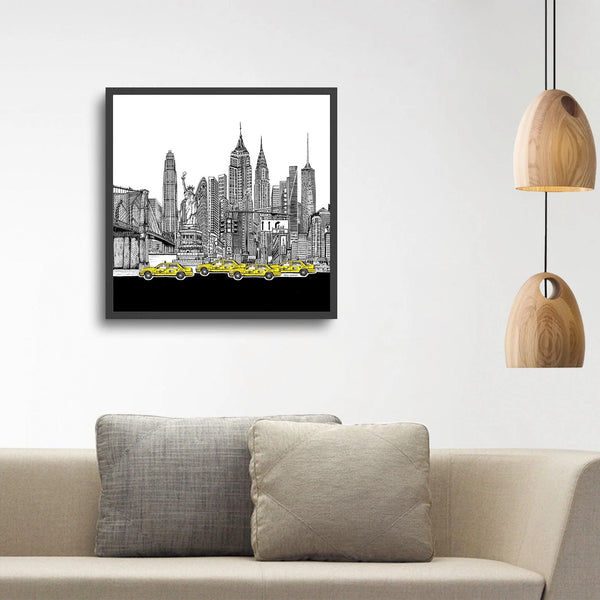 Brooklyn Bridge, USA Wall Art Totally Toronto Art Inc.