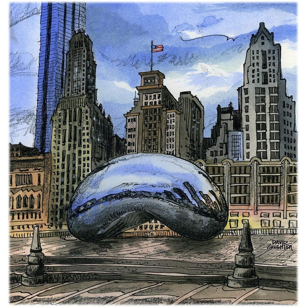 Chicago, Illinois USA Art Print | Totally Toronto Art Inc. 