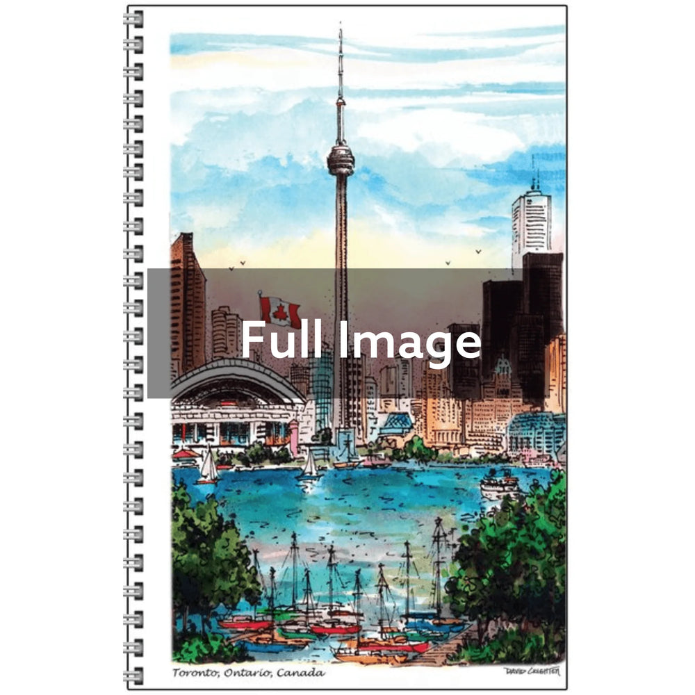 CN Tower Toronto Notebook | Totally Toronto Art Inc. 