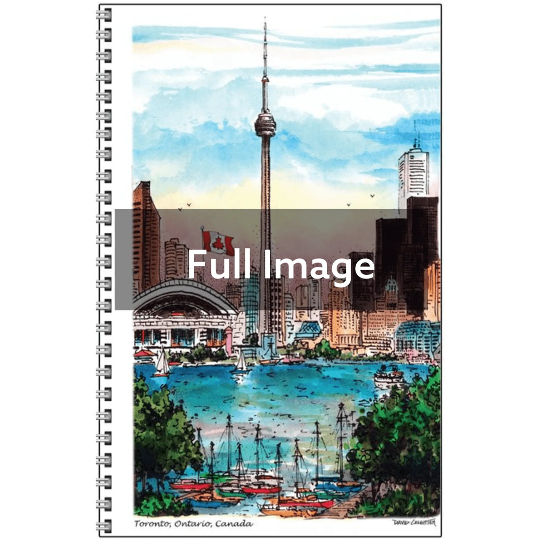 CN Tower Toronto Notebook | Totally Toronto Art Inc. 