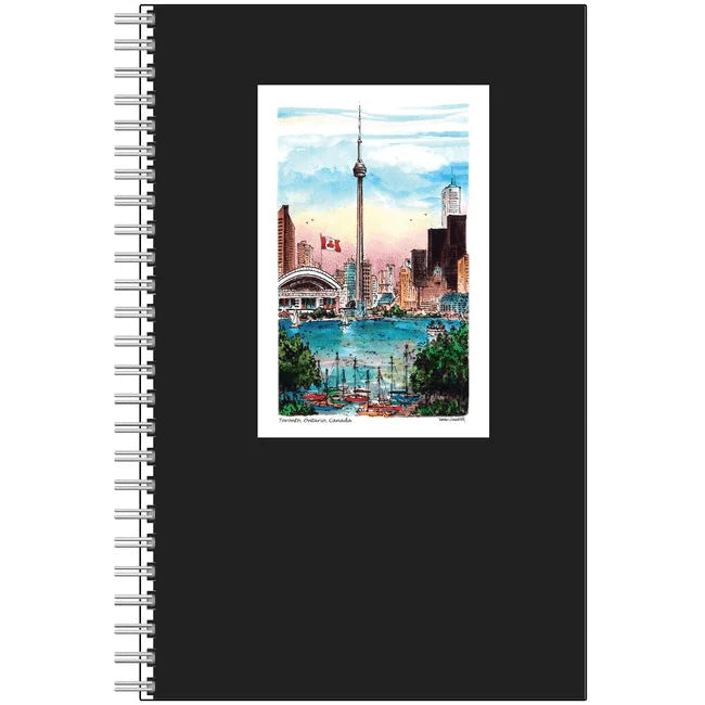 CN Tower Toronto Notebook | Totally Toronto Art Inc. 