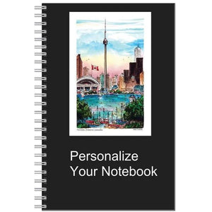 CN Tower Toronto Notebook | Totally Toronto Art Inc. 