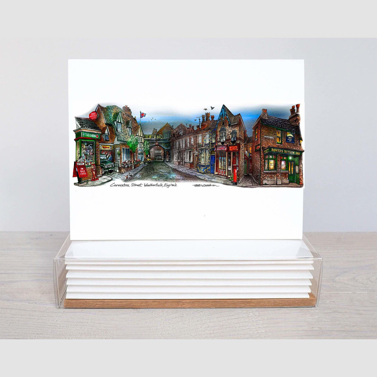 Coronation Street Art Greeting Cards Gift Box | Totally Toronto Art Inc. 
