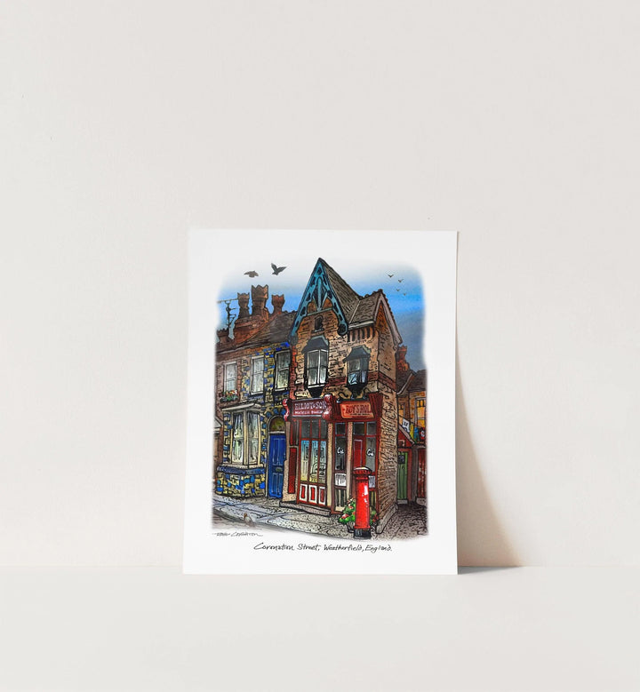 Coronation Street Roys Rolls Poster 