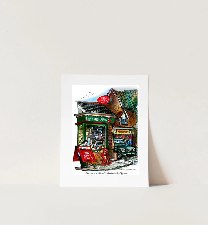 Coronation Street The Kabin Poster 