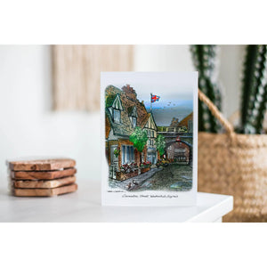 Coronation Street "Viaduct" Greeting Card | Totally Toronto Art Inc. 