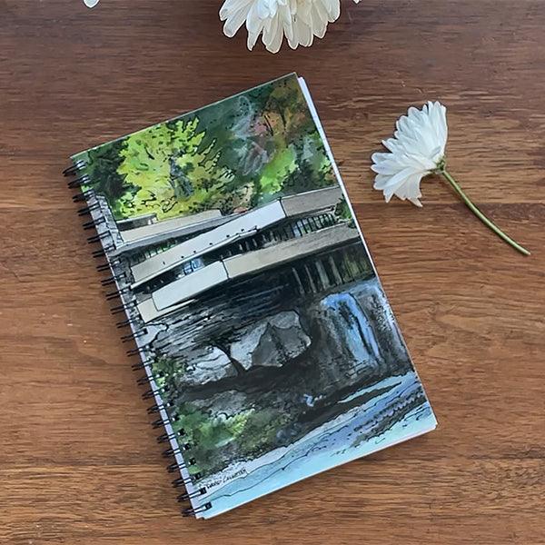 Frank Lloyd Wright Fallingwater Notebook | Totally Toronto Art Inc. 