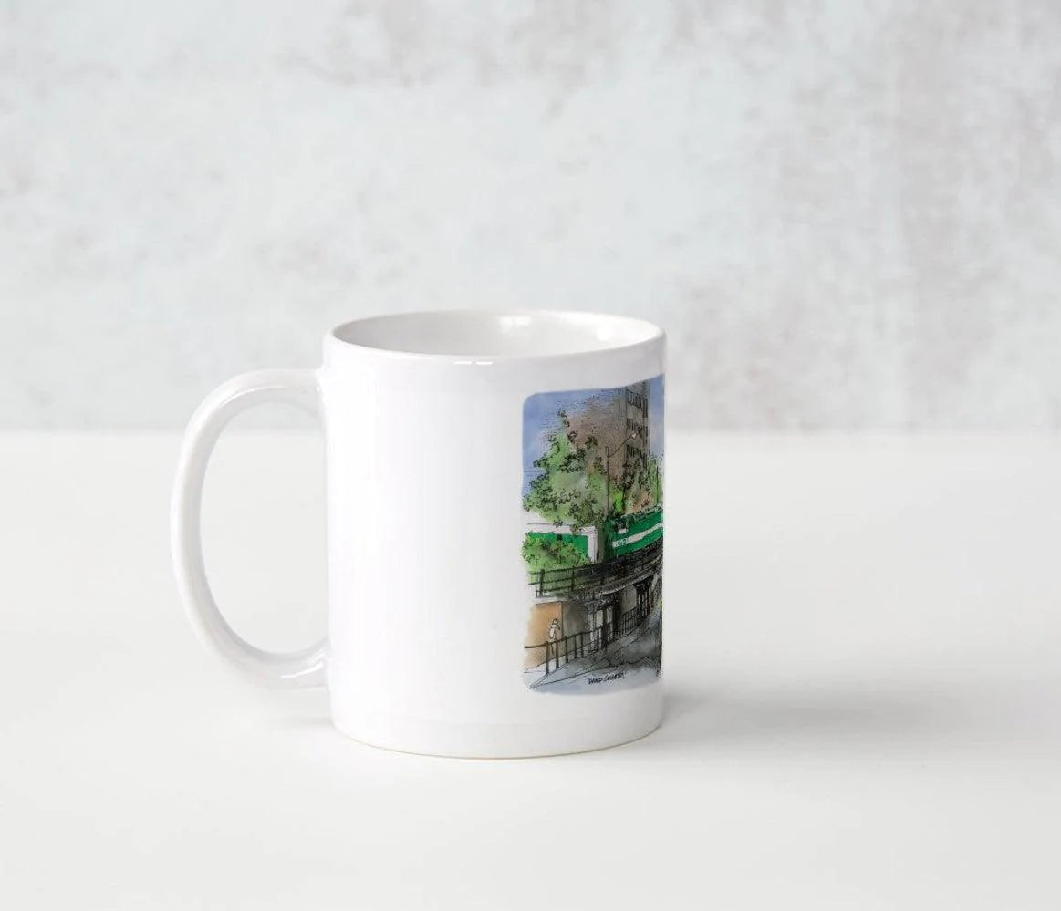 Go Train Coffee Mug | Totally Toronto Art Inc. 