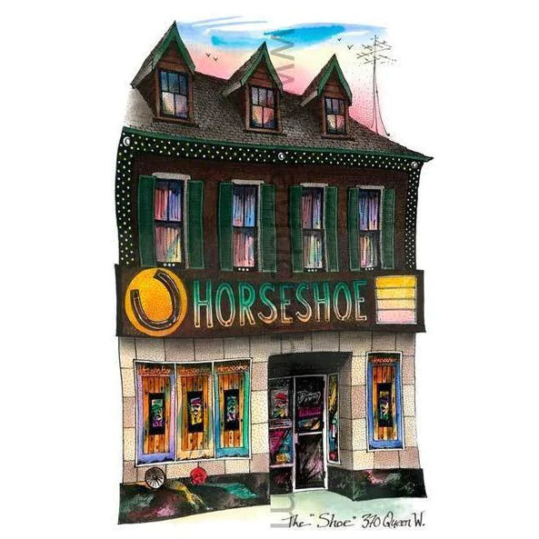 Horseshoe Tavern Toronto Poster | Totally Toronto Art Inc. 