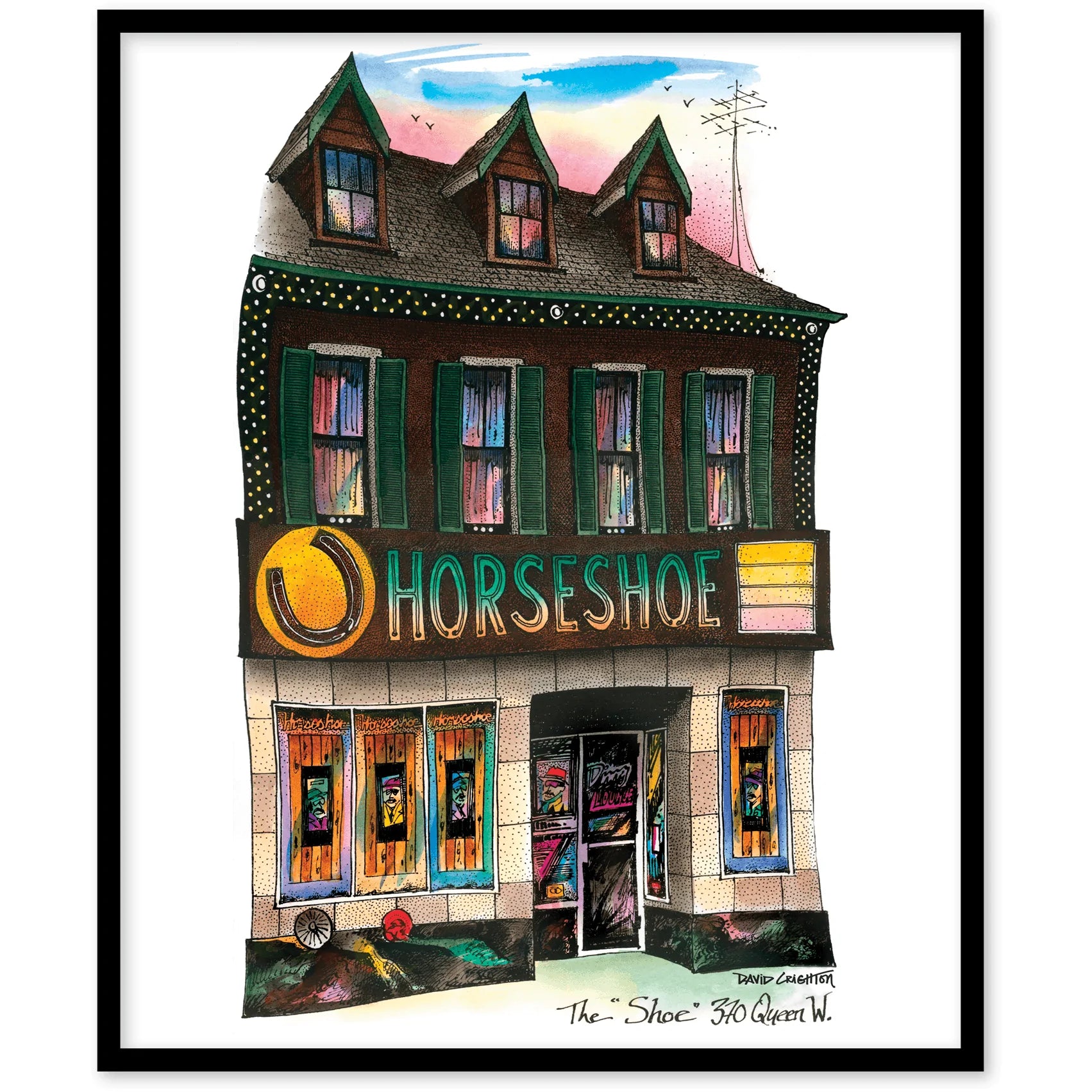 Horseshoe Tavern, Toronto Wall Art | Totally Toronto Art Inc. 