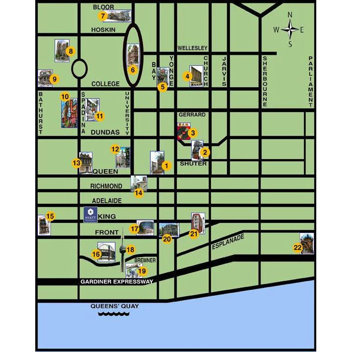 Interactive Art Map Game of Toronto for Event Planners | Totally Toronto Art Inc. 