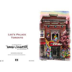 Lee's Palace Toronto Greeting Card | Totally Toronto Art Inc. 