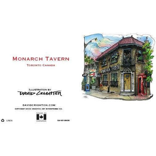 Monarch Tavern Toronto Greeting Card | Totally Toronto Art Inc. 