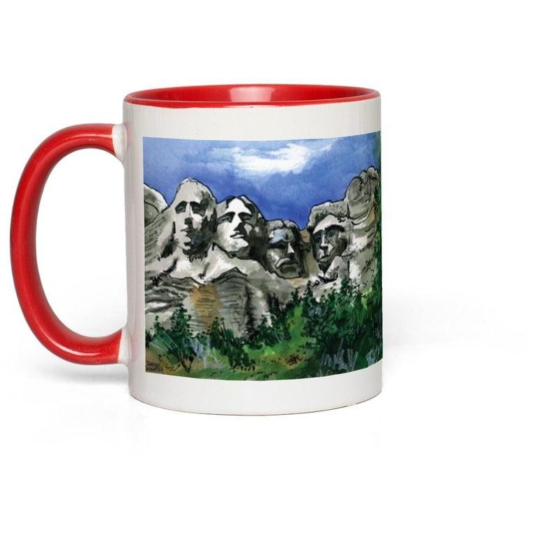 Mt Rushmore 11 oz. Coffee Mug, South Dakota Souvenir Gift | Totally Toronto Art Inc. 