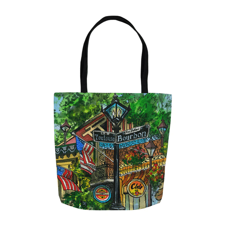 New Orleans Souvenir GIft Tote, Mardi Gras Gift | Totally Toronto Art Inc. 