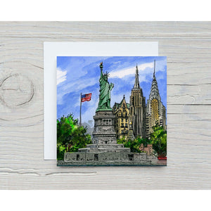 New York, NY, USA Greeting Card | Totally Toronto Art Inc. 