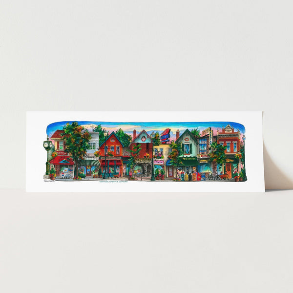 Oakville Ontario Canadian Poster Totally Toronto Art Inc.