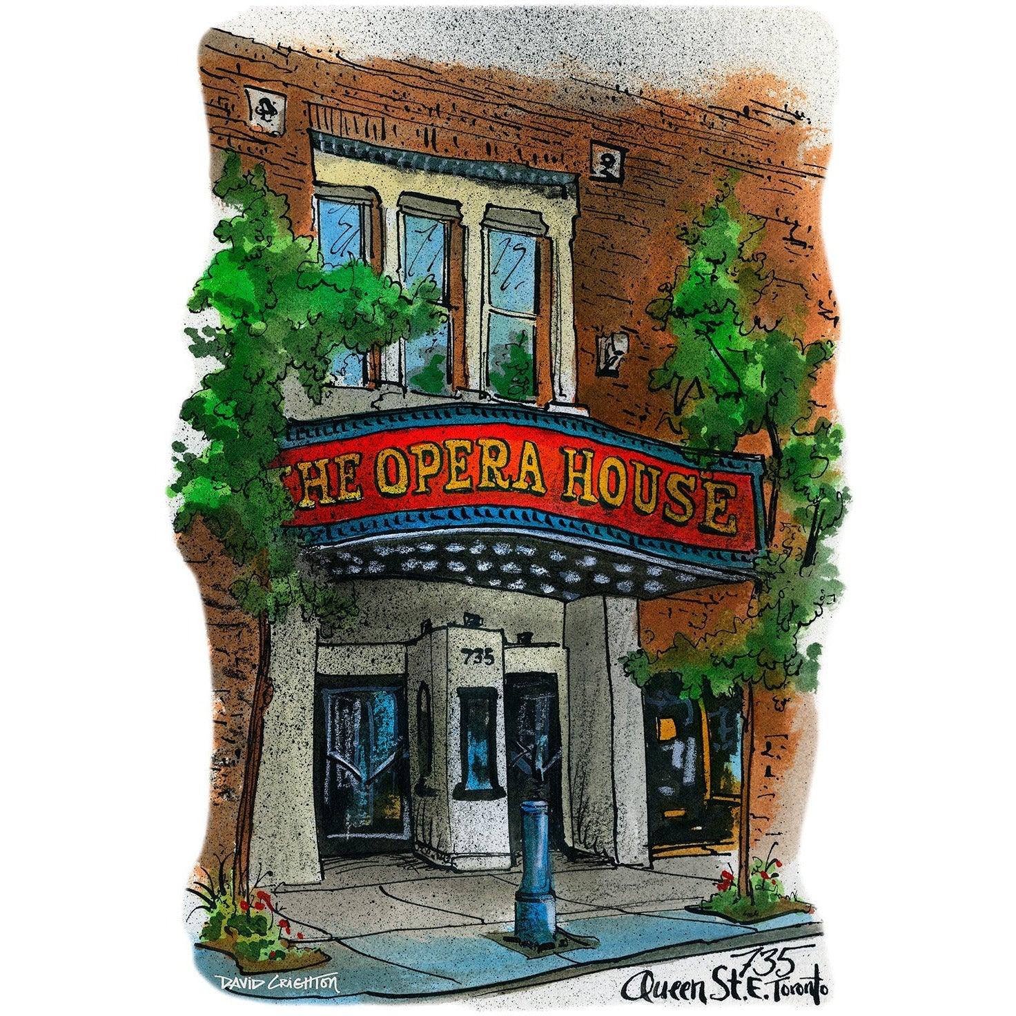 Opera House Greeting Card - Totally Toronto Art Inc.