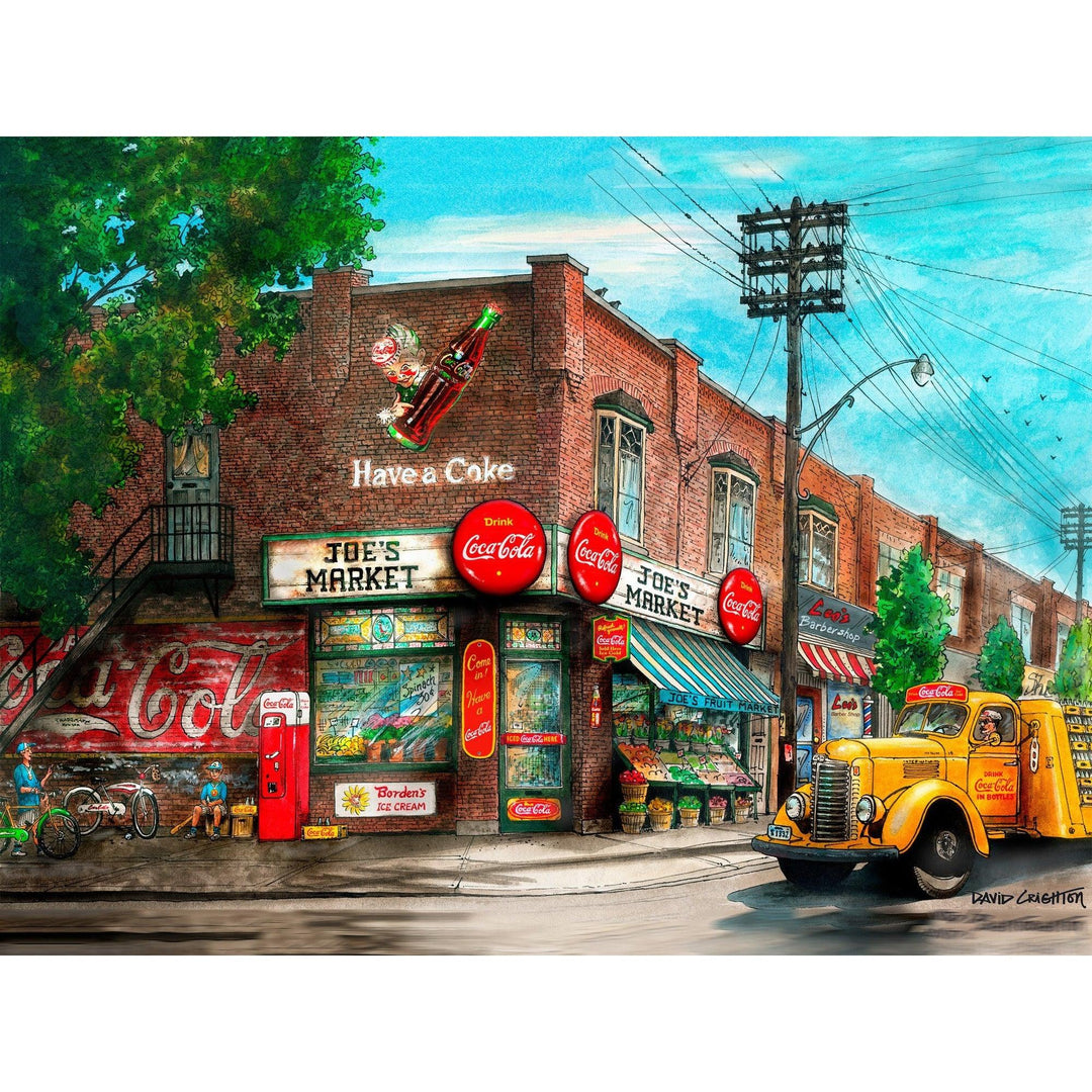 Post Card - Joe's Coca Cola Market, Toronto | Totally Toronto Art Inc. 