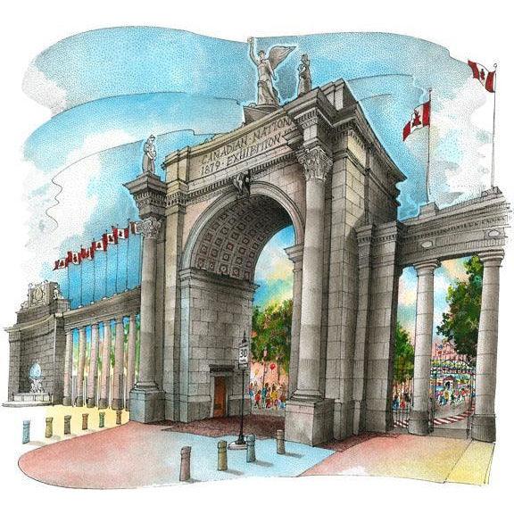 Princes Gates CNE Toronto Wall Art | Totally Toronto Art Inc. 