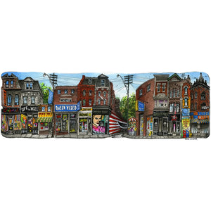 Queen Video Block Toronto Wall Art | Totally Toronto Art Inc. 