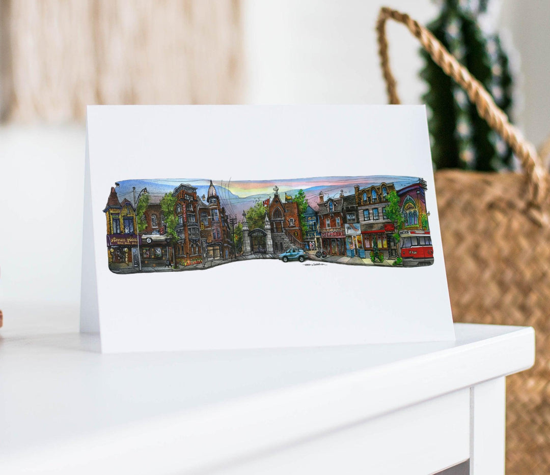 Queen West Greeting Card Gift Box | Totally Toronto Art Inc. 