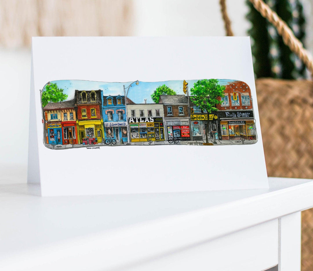 Queen West Greeting Card Gift Box | Totally Toronto Art Inc. 