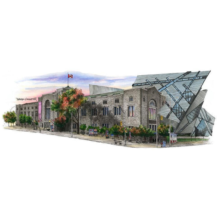 Royal Ontario Museum Post Card | Totally Toronto Art Inc. 