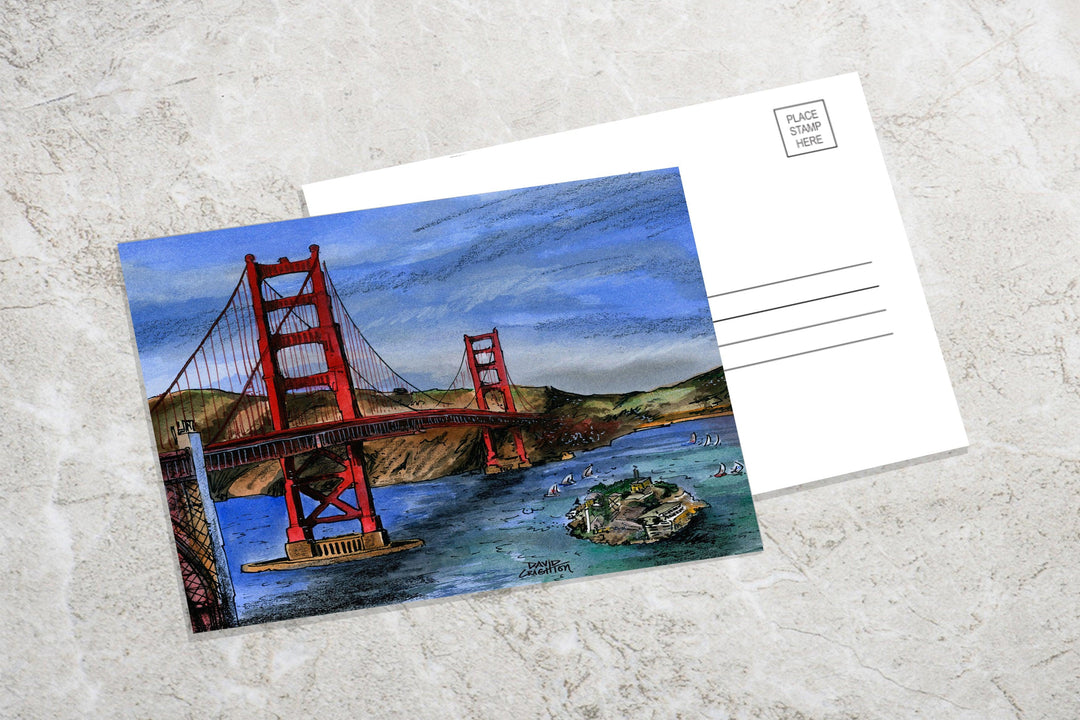 San Francisco California, USA Postcard | Totally Toronto Art Inc. 